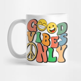 Good Vibes Only Quote Mug